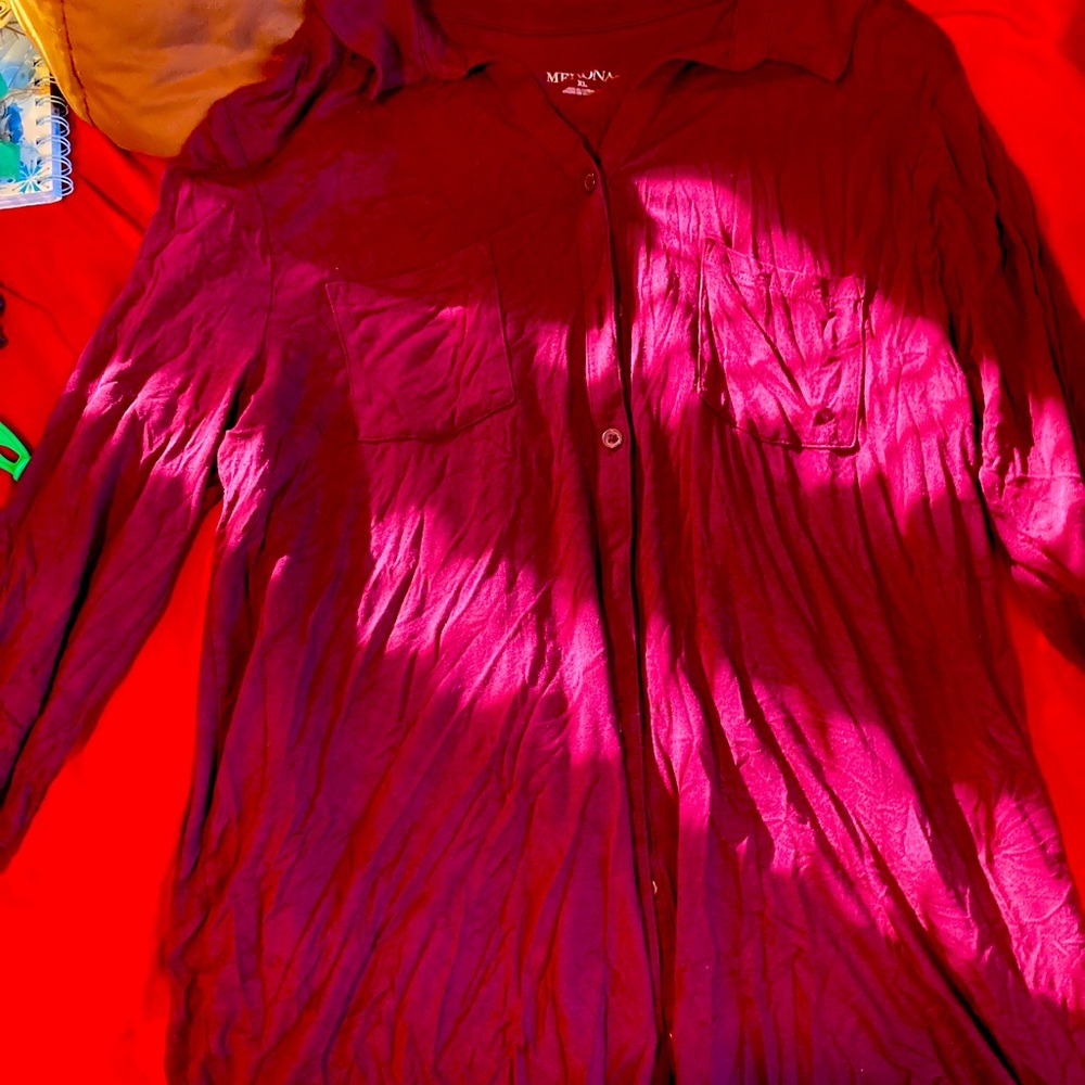 Magenta Blouse - Picture 1 of 2